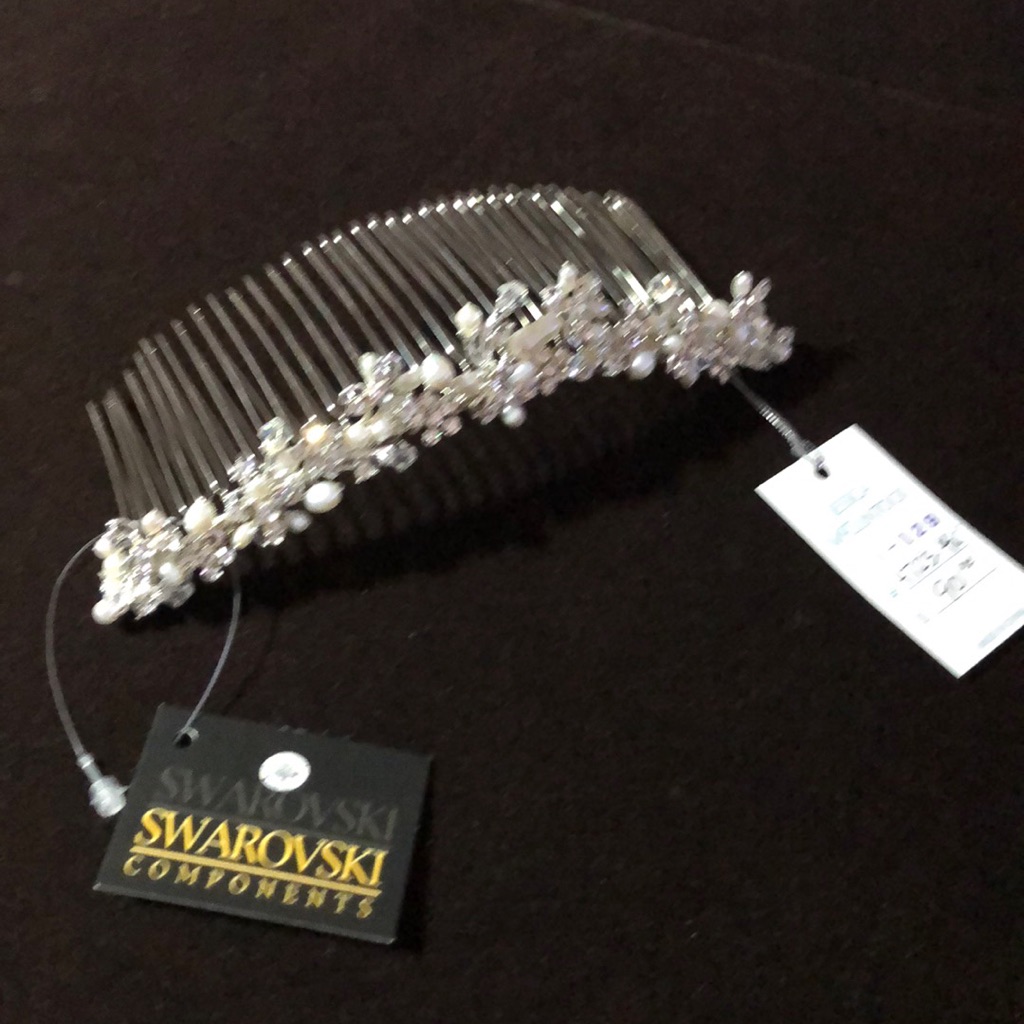 Jessica Mcclintock Swarovski Crystal Hair Comb
